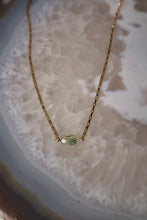 Load image into Gallery viewer, Dainty Prehnite Necklace *Gold Filled*
