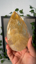 Load image into Gallery viewer, Golden Healer Quartz Flame