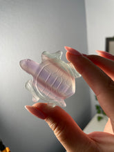 Load image into Gallery viewer, Fluorite Turtle Carving