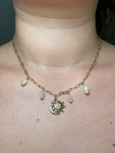 Load image into Gallery viewer, Gold Filled Celestial Opal Necklace