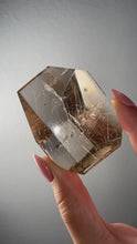 Load and play video in Gallery viewer, Fine Rutile in Quartz Freeform
