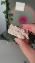 Load and play video in Gallery viewer, Raw Pink Mangano Calcite (Intuitively Selected)
