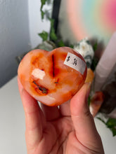 Load image into Gallery viewer, Puffy Carnelian Hearts *Choose Your Own*