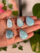 Load image into Gallery viewer, Larimar Pendant Necklace