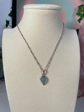 Load image into Gallery viewer, Teardrop Aquamarine Necklace