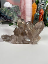 Load image into Gallery viewer, Smoky Quartz Cluster Statement Piece