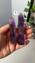Load image into Gallery viewer, Lavender Fluorite Towers