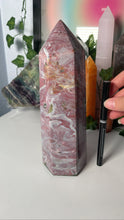 Load image into Gallery viewer, Pink Ocean Jasper Tower