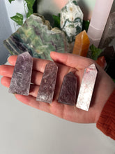 Load image into Gallery viewer, Gem Lepidolite Points