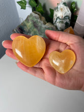 Load image into Gallery viewer, Honey Comb Calcite Heart
