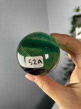 Load image into Gallery viewer, Gemmy Green/Purple Fluorite Spheres