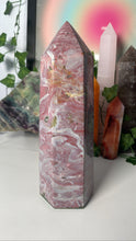 Load image into Gallery viewer, Pink Ocean Jasper Tower