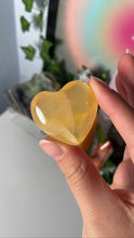 Load image into Gallery viewer, Honey Comb Calcite Heart
