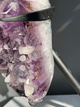 Load image into Gallery viewer, Amethyst with Calcite Statement Piece