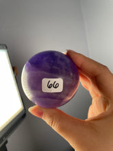 Load image into Gallery viewer, Violet Fluorite Spheres