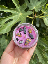 Load image into Gallery viewer, Crystal Intention Candles