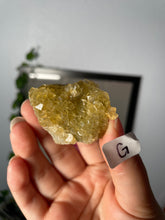 Load image into Gallery viewer, Small Yellow Fluorite Specimens