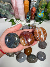 Load image into Gallery viewer, Ocean Jasper Palm Stone