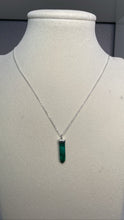 Load image into Gallery viewer, Malachite Point Necklace