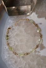 Load image into Gallery viewer, Gold Filled Prehnite Bracelet