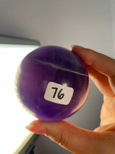 Load image into Gallery viewer, Violet Fluorite Spheres