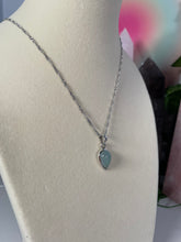 Load image into Gallery viewer, Teardrop Aquamarine Necklace