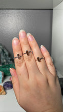 Load image into Gallery viewer, Smoky Quartz Coffin Ring