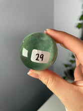 Load image into Gallery viewer, Gemmy Green/Purple Fluorite Spheres