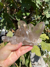 Load image into Gallery viewer, Smoky Quartz Cluster Statement Piece