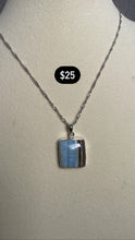 Load image into Gallery viewer, Owhee Blue Opal Necklace *Choose Your Own*
