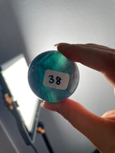 Load image into Gallery viewer, Blue/Green Fluorite Spheres