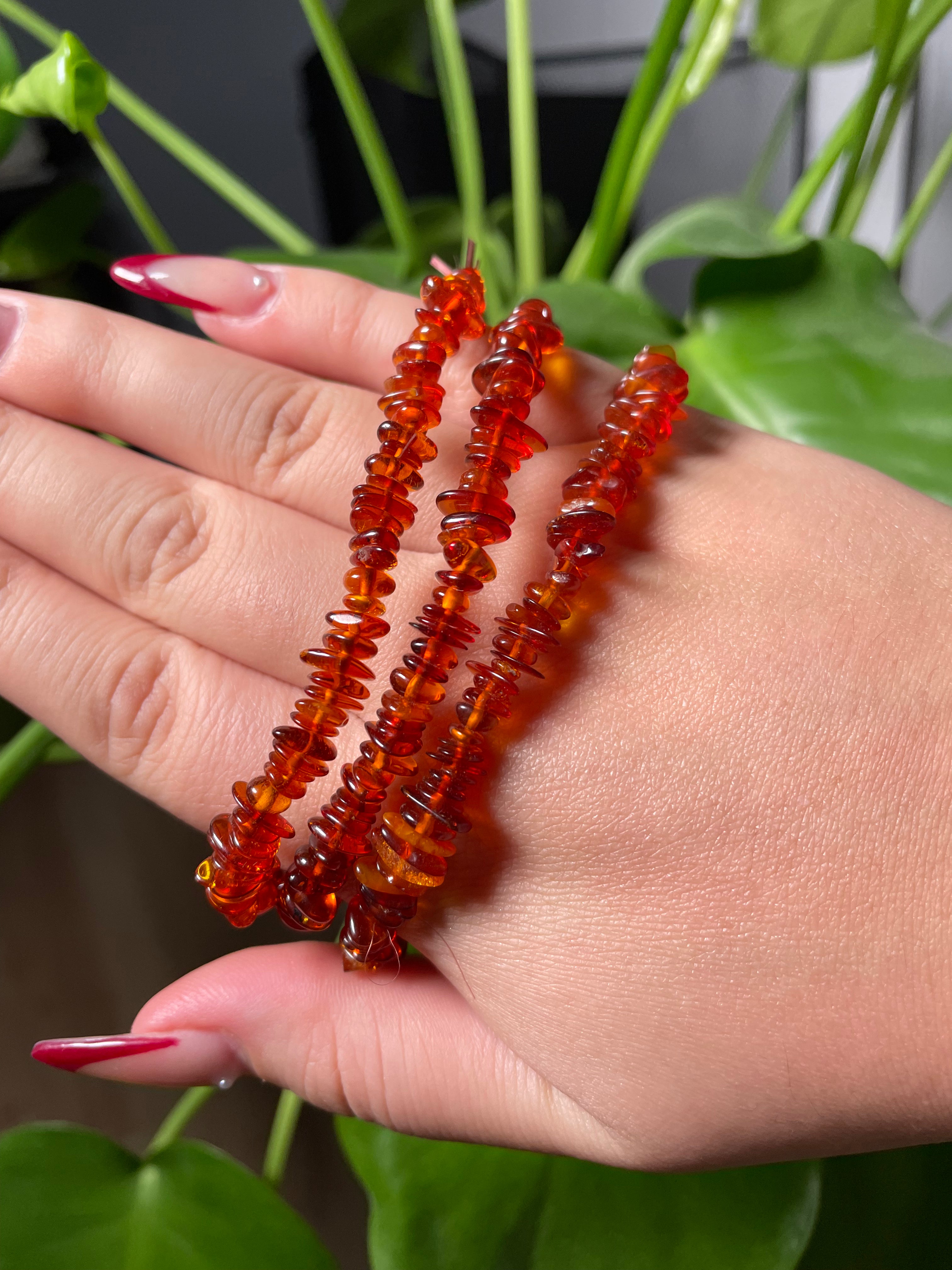 Amber Chip Bracelet