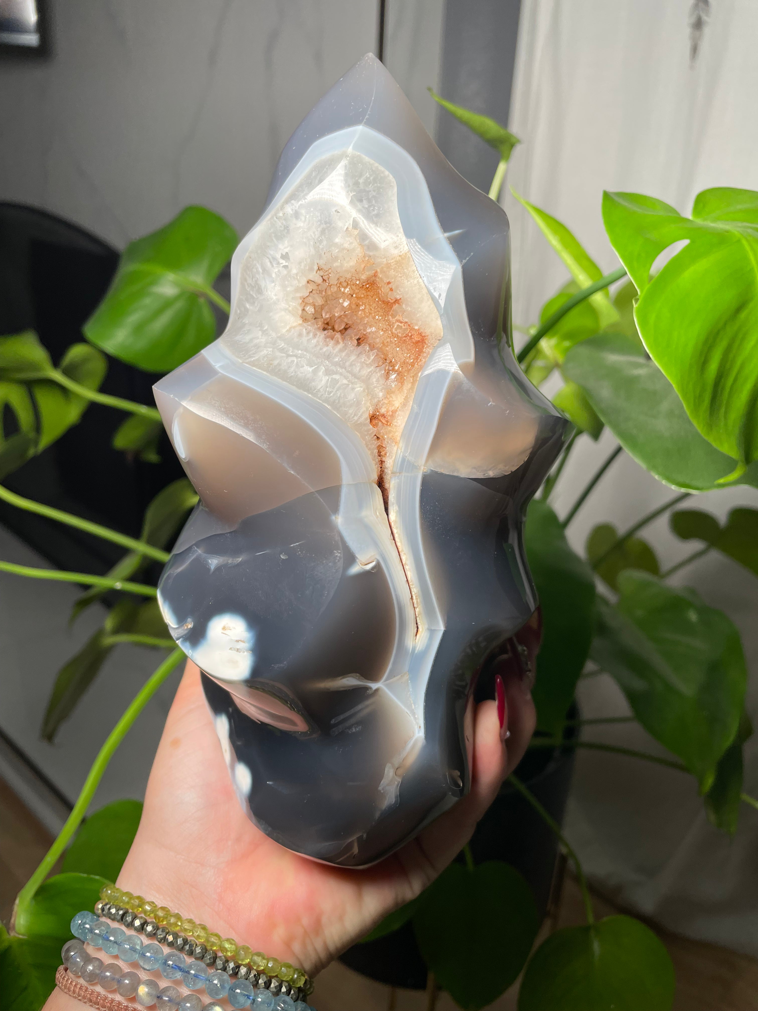 9 POUND Orca Agate Flame
