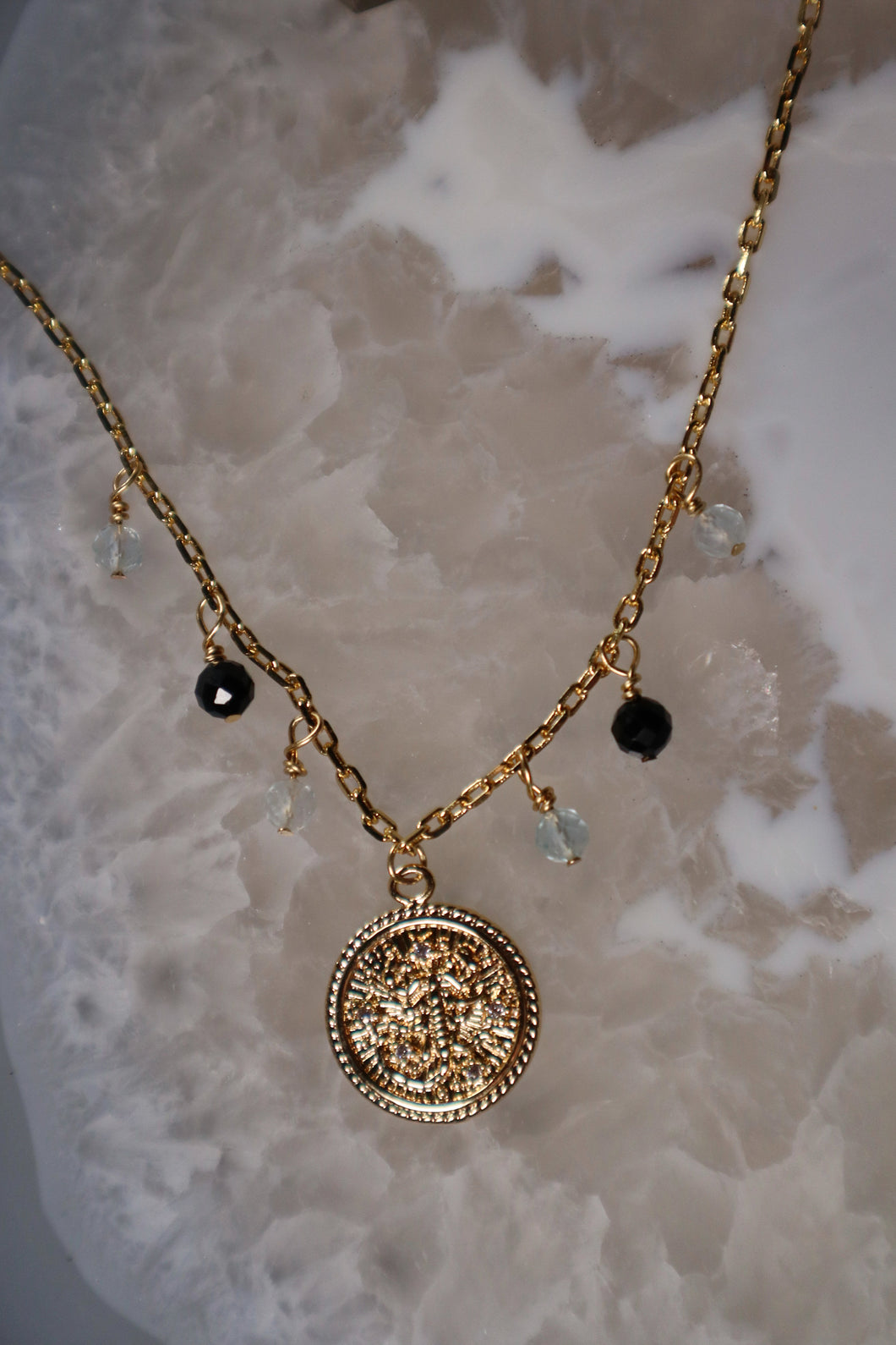 Gold Filled Scorpio Necklace
