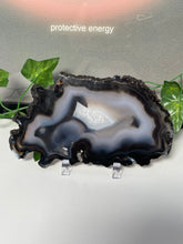 Load image into Gallery viewer, Black Agate Slice D
