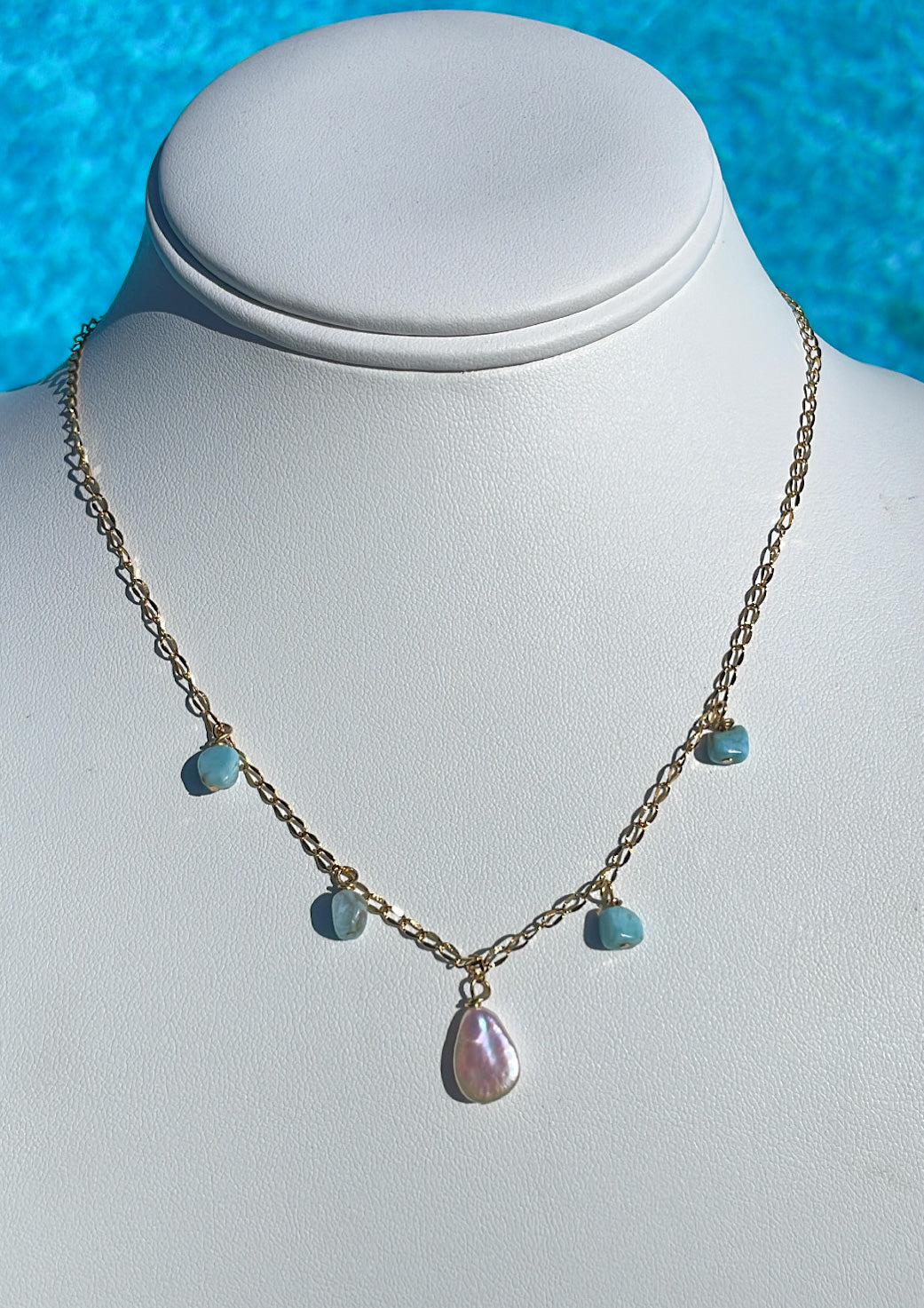 Goddess of the Sea Necklace *Gold Filled*