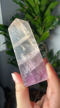 Load image into Gallery viewer, Fluorite Tower with Dendrites
