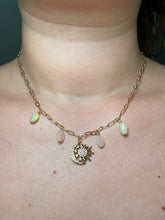 Load image into Gallery viewer, Gold Filled Celestial Opal Necklace
