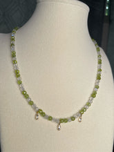 Load image into Gallery viewer, Peridot with Moonstone Necklace
