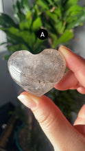 Load image into Gallery viewer, Dendritic Quartz Hearts
