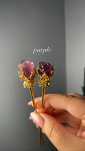 Load image into Gallery viewer, Fluorite Eternal Roses
