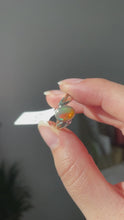 Load and play video in Gallery viewer, Size 6 Faceted Ethiopian Opal Ring
