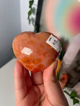 Load image into Gallery viewer, Puffy Carnelian Hearts *Choose Your Own*
