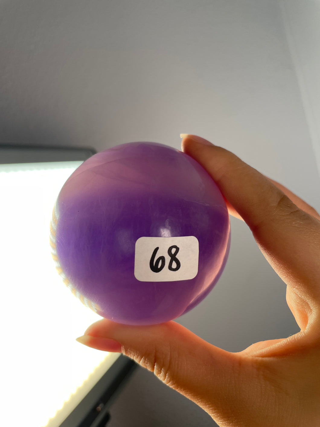 Violet Fluorite Spheres