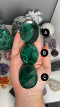 Load image into Gallery viewer, Malachite Worry Stones
