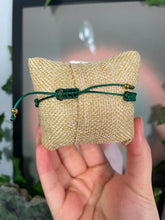 Load image into Gallery viewer, Emerald Leaf Charm Bracelet
