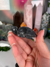 Load image into Gallery viewer, Blue Flash Labradorite Turtle
