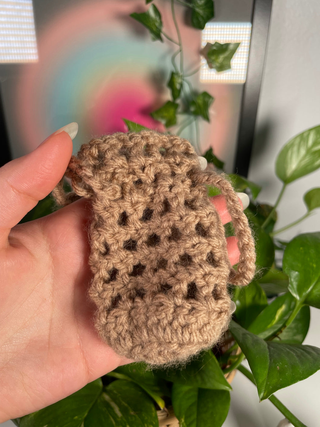 Crochet Crystal Bags