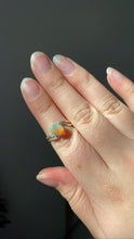 Load image into Gallery viewer, Size 6 Faceted Ethiopian Opal Ring
