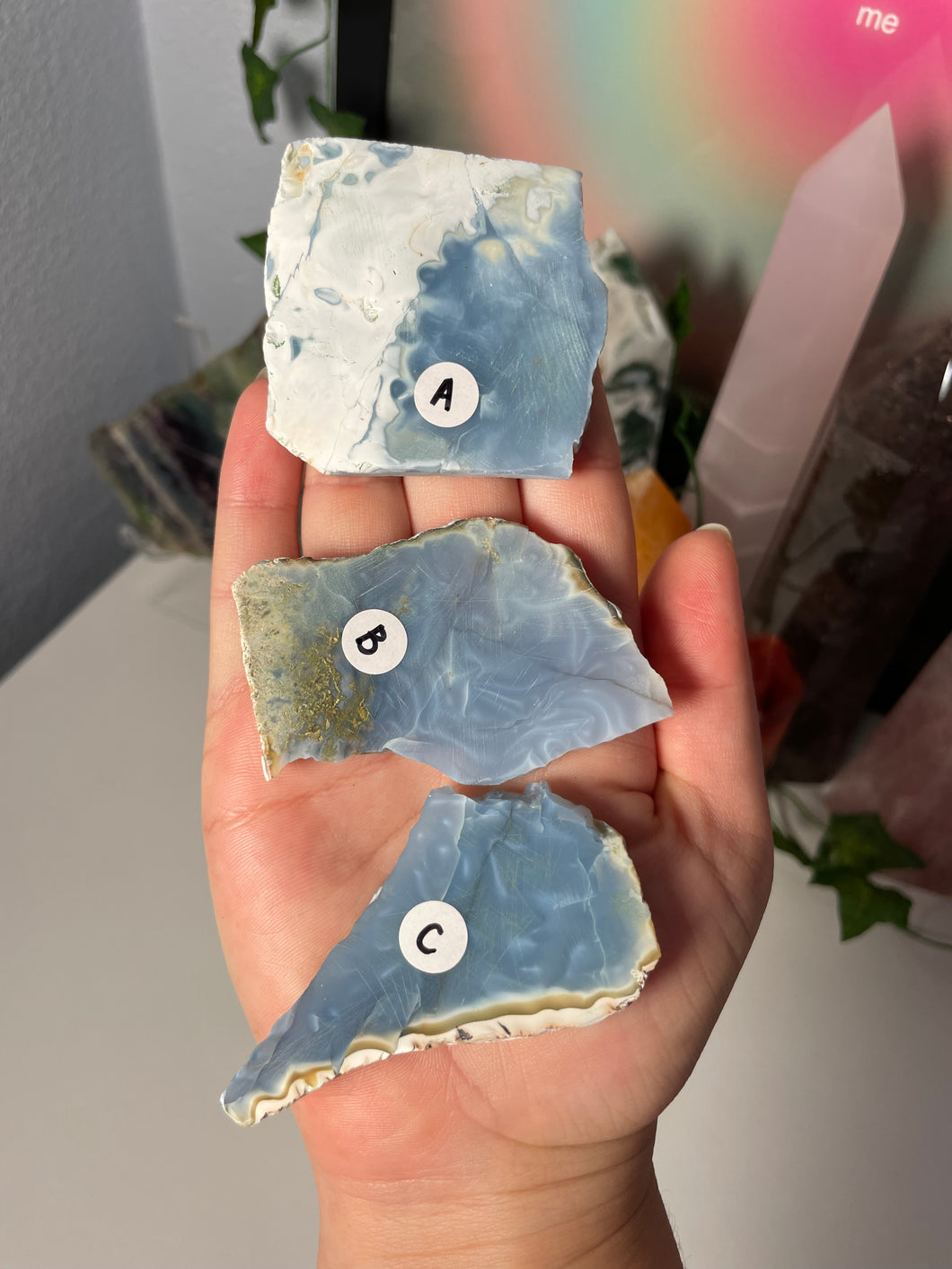 Blue Opal Slabs *Choose Your Own*